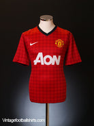 2012-13 Manchester United Domestic Player Issue Home Shirt *BNWT* L Football Shirt