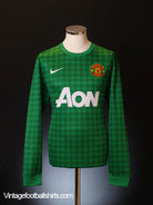 2012-13 Manchester United Goalkeeper Shirt *Mint* XL Football Shirt