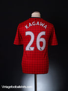 2012-13 Manchester United Home Shirt Kagawa #26 *Mint* L Football Shirt