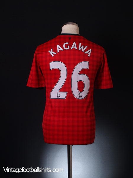 2012-13 Manchester United Home Shirt Kagawa #26 *Mint* L Football Shirt