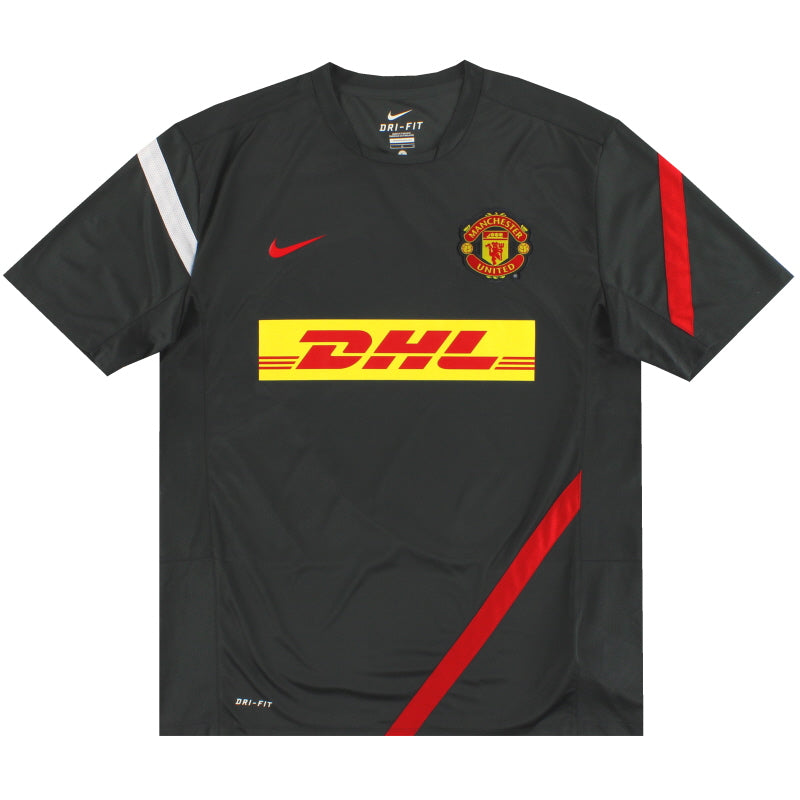 2012-13 Manchester United Nike Training Shirt *Mint* L Training Shirt