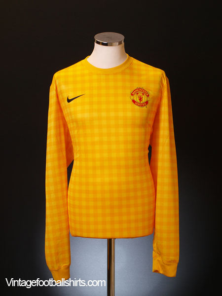 2012-13 Manchester United Player Issue Goalkeeper Third Shirt *BNWT* XXL Football Shirt