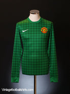 2012-13 Manchester United Player Issue Goalkeeper Shirt *BNWT* M Football Shirt