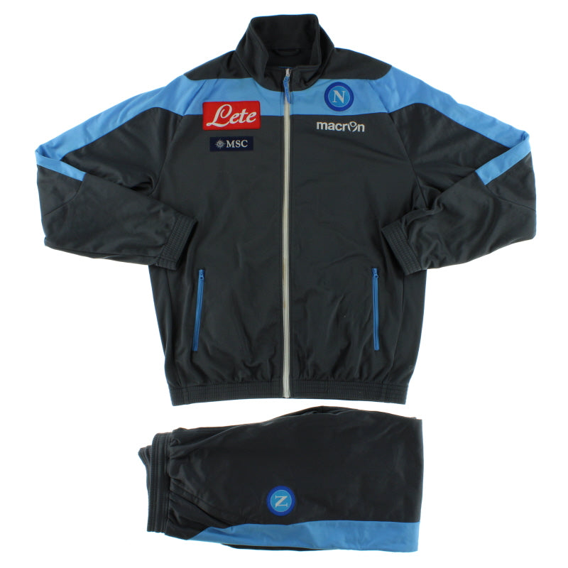 2012-13 Napoli Macron Tracksuit L Tracksuit