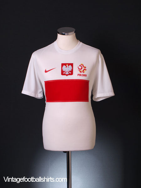 2012-13 Poland Home Shirt L Football Shirt