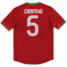 2012-13 Portugal Nike Home Shirt Coentrao #5 M Football Shirt