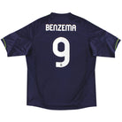 2012-13 Real Madrid adidas Away Shirt Benzema #9 XL Football Shirt