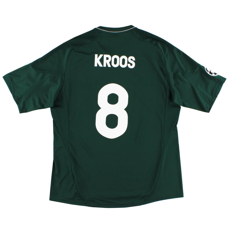 2012-13 Real Madrid adidas European Third Shirt Kroos #8 XL X53540