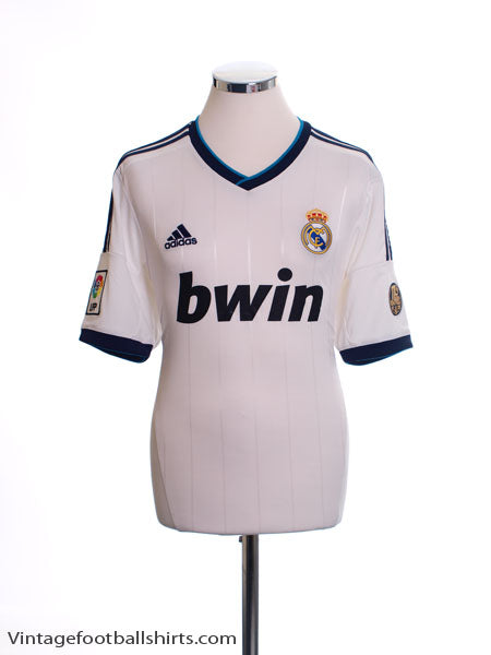 2012-13 Real Madrid Home Shirt M Football Shirt