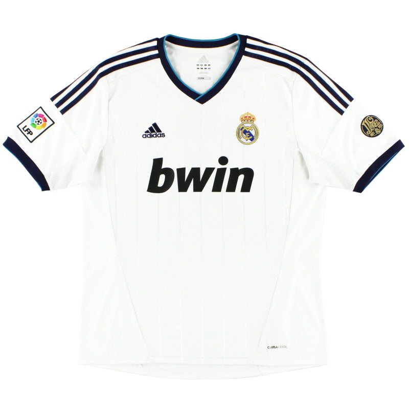 2012-13 Real Madrid adidas Home Shirt *Mint* XXL Football Shirt