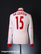 2012-13 Red Bull Leipzig Player Issue Youth Team Home Shirt #15 L/S M  Football Shirt