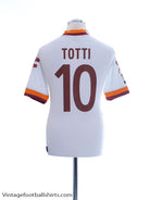 2012-13 Roma Away Shirt Totti #10 M Football Shirt