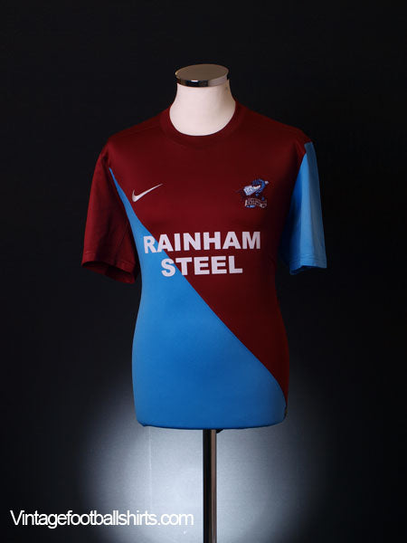 2012-13 Scunthorpe Home Shirt *Mint* L Football Shirt