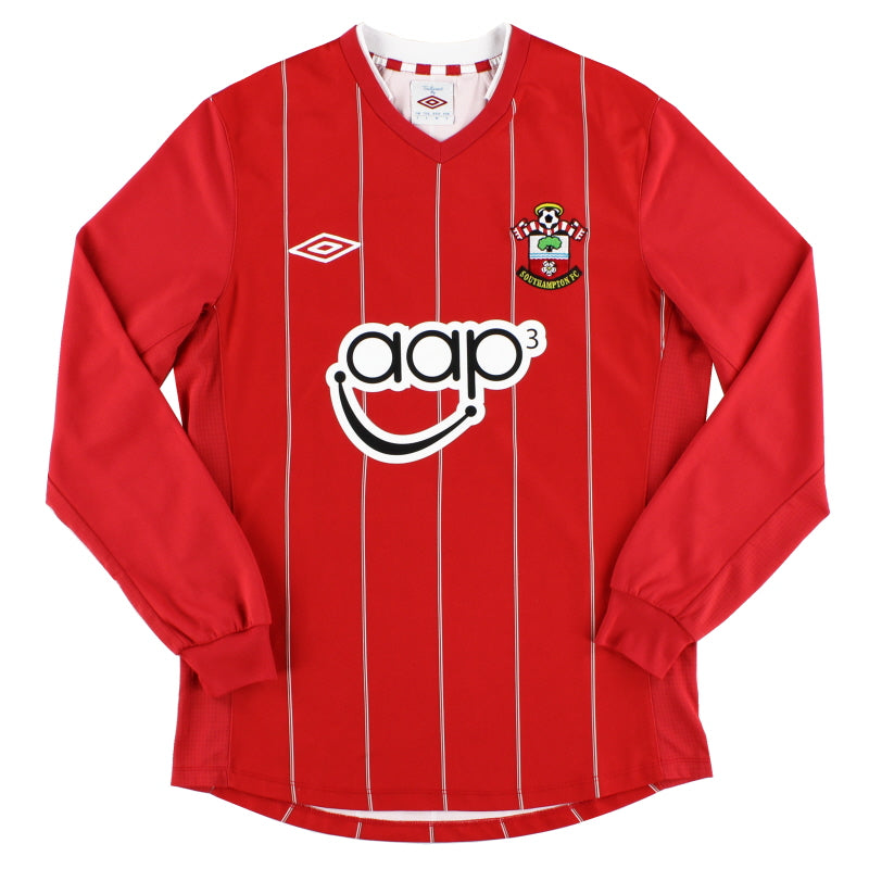 2012-13 Southampton Umbro Home Shirt *BNIB* L/S XL  Football Shirt