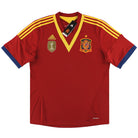 2012-13 Spain adidas Home Shirt *w/tags* M Football Shirt