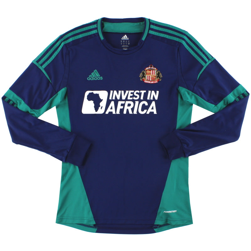 2012-13 Sunderland adidas 'Formotion' Away Shirt #9 L/S M  Football Shirt