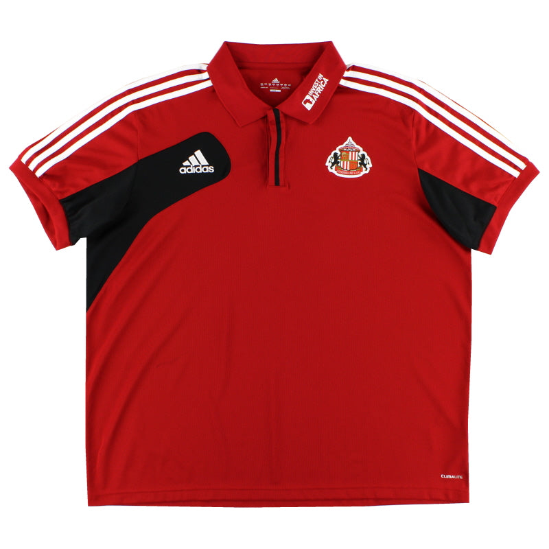 2012-13 Sunderland adidas Polo Shirt XXL Polo Shirt