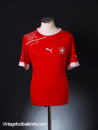 2012-13 Switzerland Home Shirt L Football Shirt