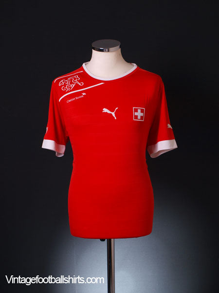 2012-13 Switzerland Home Shirt L Football Shirt
