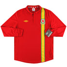 2012-13 Wales Umbro Home Shirt *w/tags* L/S XL Football Shirt