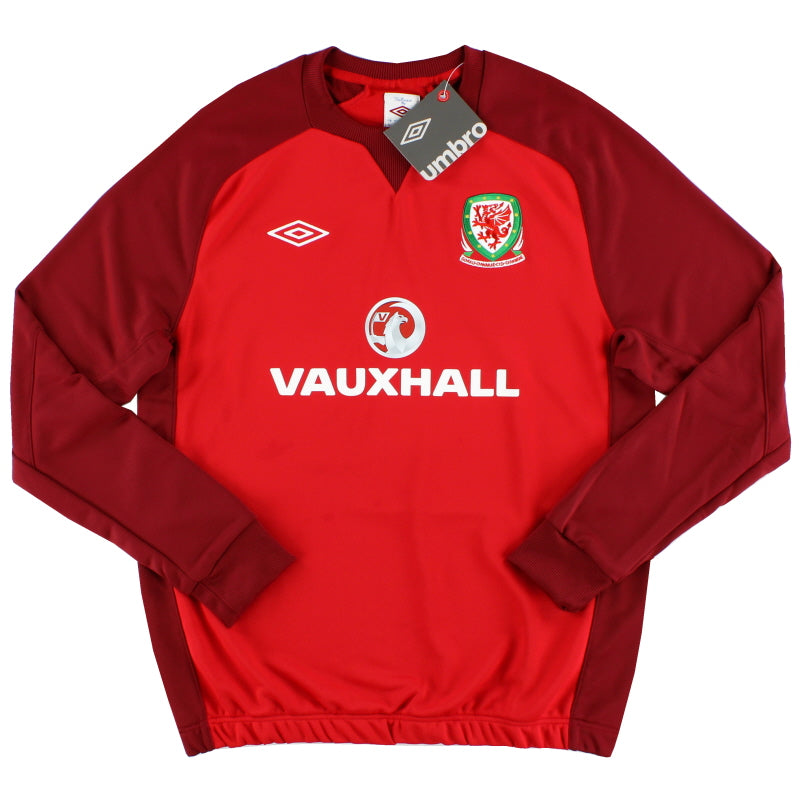 2012-13 Wales Umbro Training Sweat Top *w/tags* L  Football Shirt