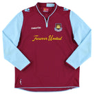 2012-13 West Ham Macron Home Shirt L/S *Mint* XL.Boys Football Shirt