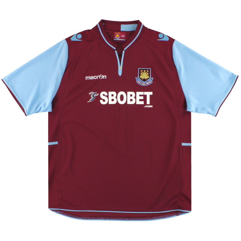 2012-13 West Ham Macron Home Shirt *Mint* L Football Shirt