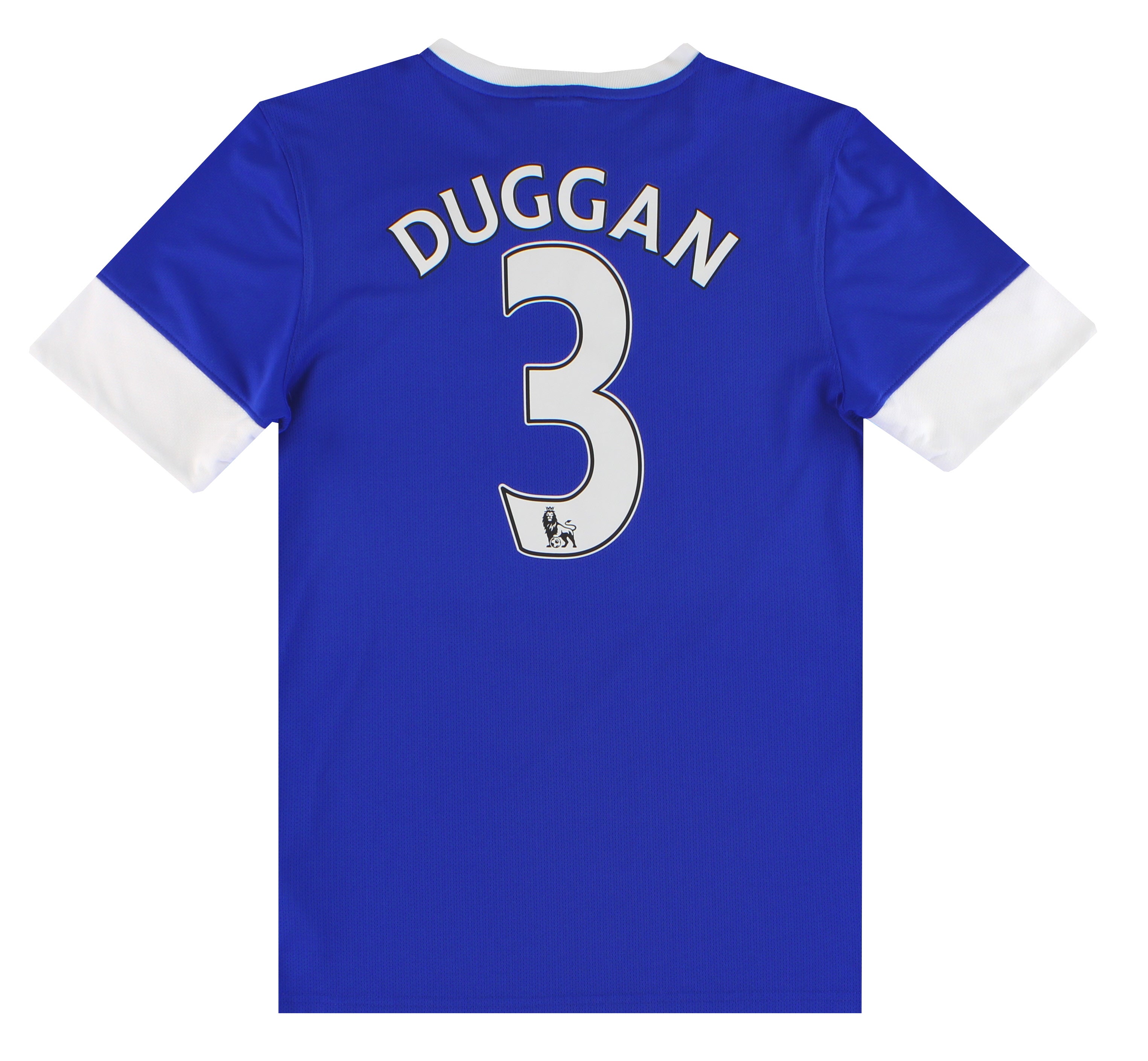 2012-13 Everton Nike Home Shirt Duggan #3 S