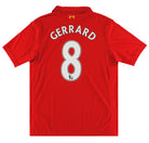 2012-13 Liverpool Warrior Home Shirt Gerrard #8 M