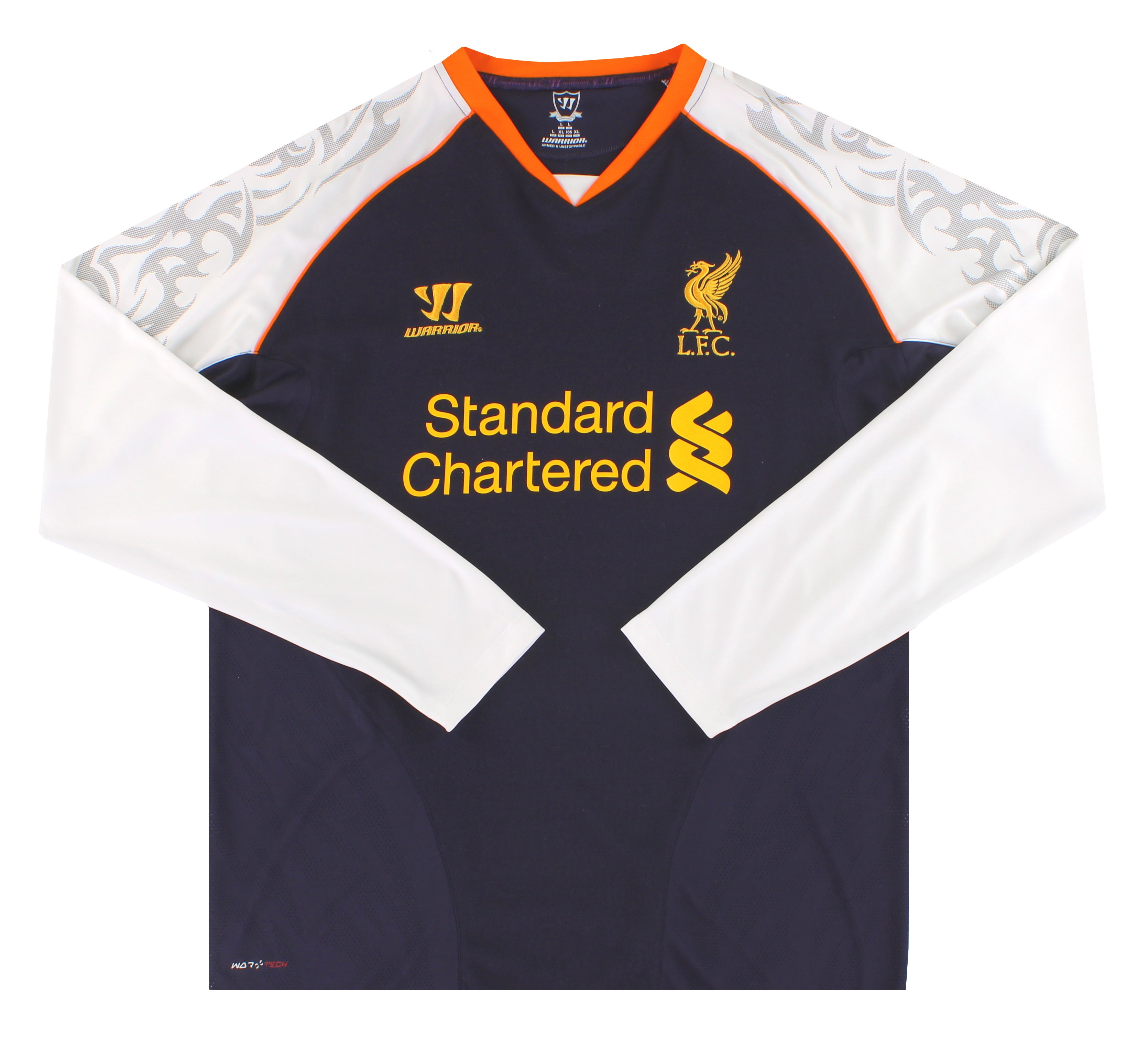 2012-13 Liverpool Warrior Third Shirt L/S L