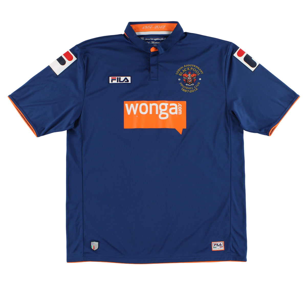 2012-13 Blackpool Fila '125th Anniversary' Third Shirt
