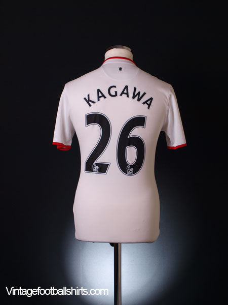 2012-14 Manchester United Away Shirt Kagawa #26 L Football Shirt