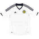 2012-14 Scotland adidas Away Shirt L Football Shirt