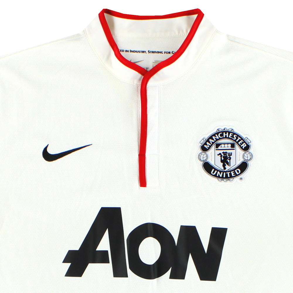 2012-14 Manchester United Nike Away Shirt XL 479281-105 | Vintage