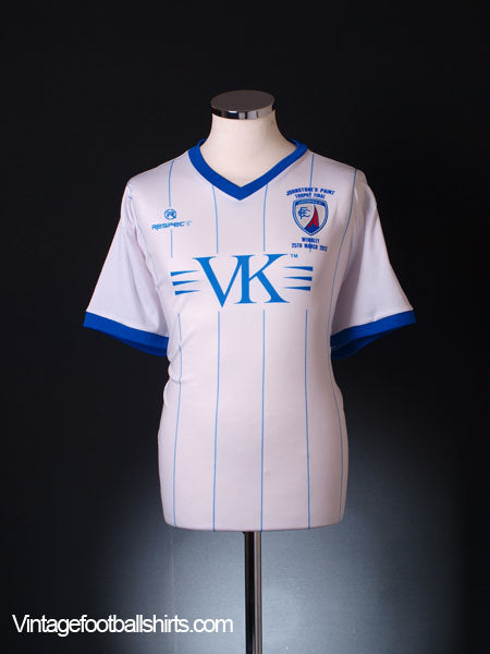 2012 Chesterfield 'Johnstone's Paint Trophy Final' *Mint* Away Shirt L Football Shirt