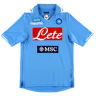 2012 Napoli 'TIM Cup Final' Home Shirt XS Football Shirt
