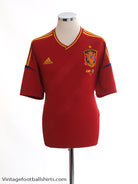 2012 Spain 'Campeones' Home Shirt *Mint* L Football Shirt