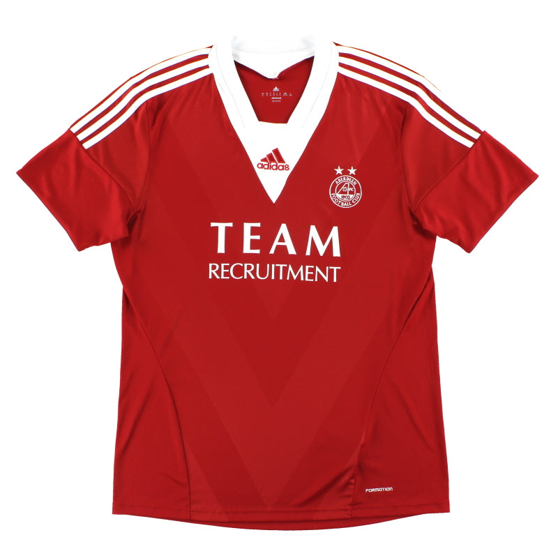 2013-14 Aberdeen adidas 'Formotion' Home Shirt *Mint* XL Football Shirt