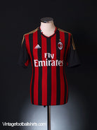 2013-14 AC Milan Home Shirt *Mint* M Football Shirt