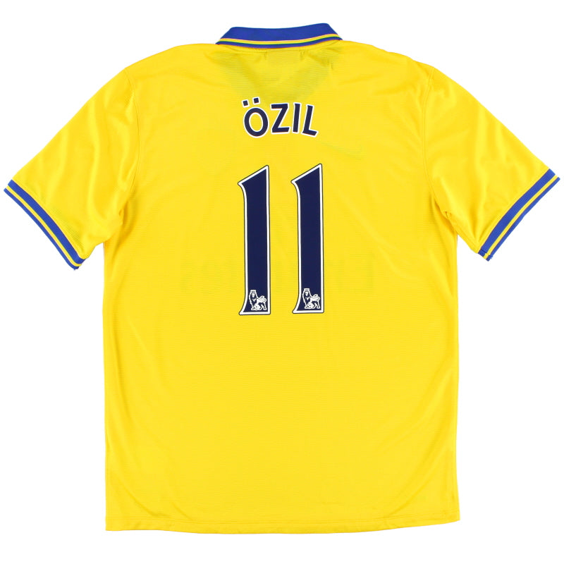2013-14 Arsenal Nike Away Shirt Ozil #11 *Mint* M Football Shirt