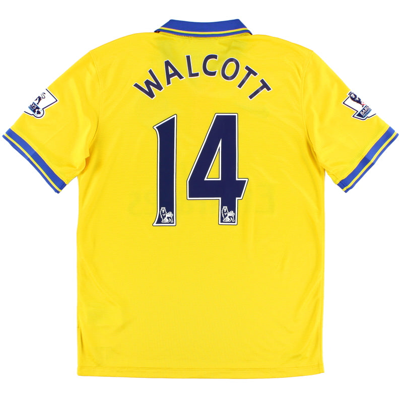2013-14 Arsenal Away Shirt Walcott #14 M | Vintage Football Shirts