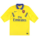 2013-14 Arsenal Nike Away Shirt L/S M Football Shirt