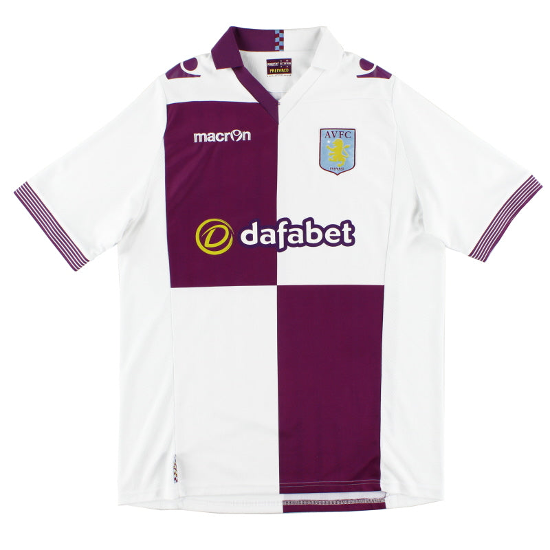 2013-14 Aston Villa Away Shirt XL Football Shirt