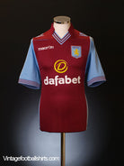 2013-14 Aston Villa Home Shirt L Football Shirt