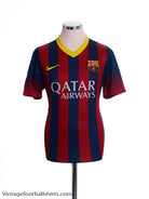 2013-14 Barcelona Home Shirt XL Football Shirt