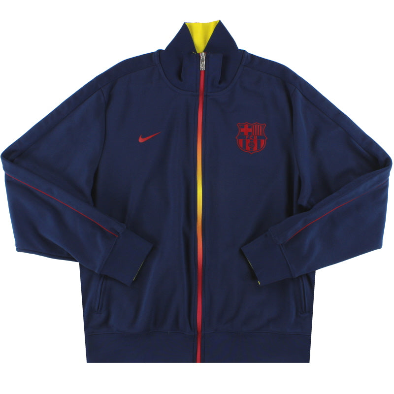 NIKE 13/14バルセロナオーセンティックN98トラックジャケットCL用 2013-14 Barcelona Nike N98 Track Jacket XL 478157-410 | Vintage