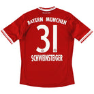 2013-14 Bayern Munich adidas Home Shirt Schweinsteiger #31 XL.Boys Football Shirt