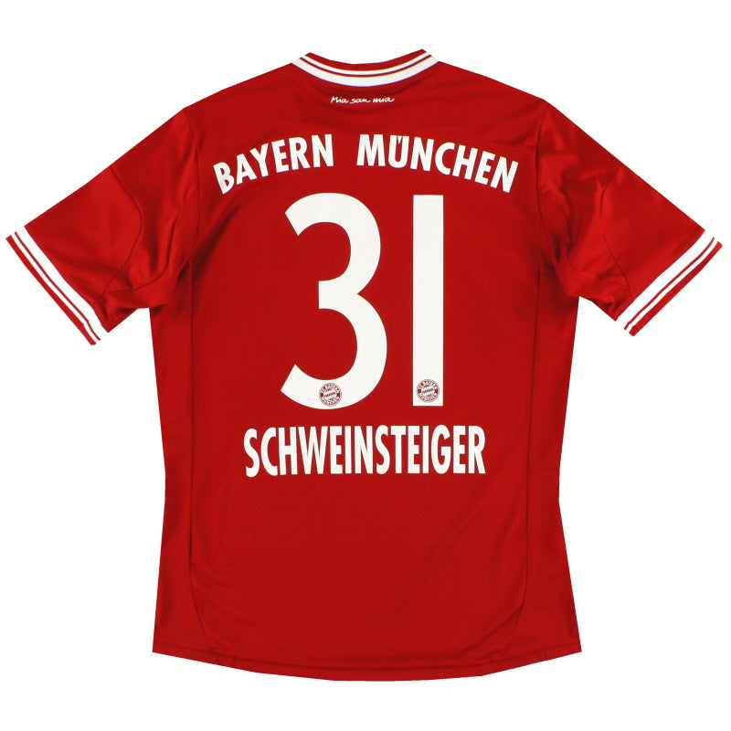 2013-14 Bayern Munich adidas Home Shirt Schweinsteiger #31 XL.Boys Football Shirt