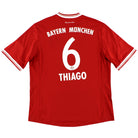 2013-14 Bayern Munich Home Shirt Thiago #6 XL Football Shirt