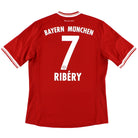 2013-14 Bayern Munich adidas Home Shirt Ribery #7 L Football Shirt